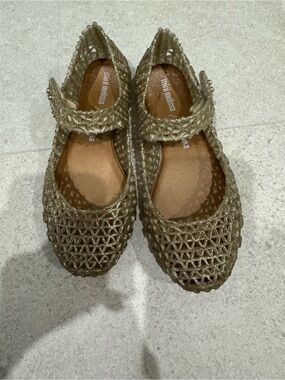 Mini Melissa shoes - gold 12